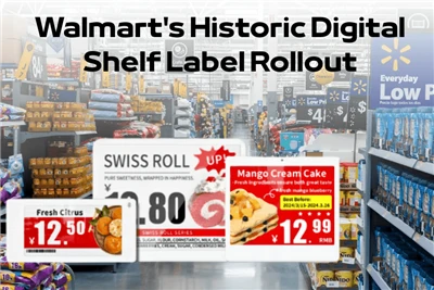 Walmart's Historic Digital Shelf Label-ի թողարկումը