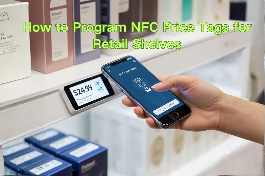 Ինչպես ծրագրավորել NFC գների պիտակները մանրածախ դարակների համար