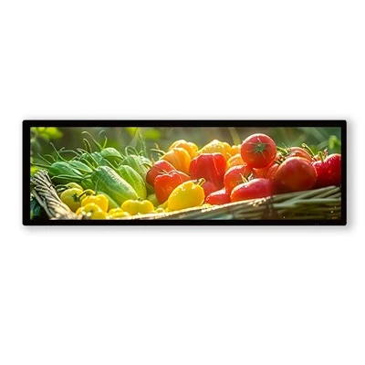 28 .6 Դյույմանոց LCD գծի կրկնակի դեմքի էկրան